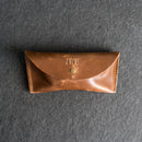 Personalized Leather Sunglasses Case