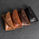 Personalized Leather Sunglasses Case