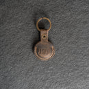 AirTag Keychain | Personalized Premium Leather Keychain AirTag Holder