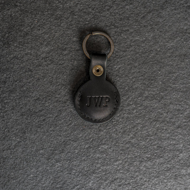 AirTag Keychain | Personalized Premium Leather Keychain AirTag Holder