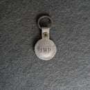 AirTag Keychain | Personalized Premium Leather Keychain AirTag Holder