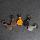 AirTag Keychain | Personalized Premium Leather Keychain AirTag Holder