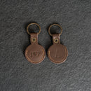 AirTag Keychain | Personalized Premium Leather Keychain AirTag Holder