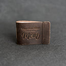 What I Love About Mom Leather Book