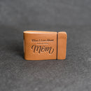 What I Love About Mom Leather Book