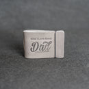 What I Love About Dad Leather Book