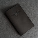 Leather Menu Cover with Elastic Band - Soft Cover