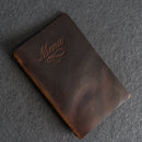 Leather Menu Cover with Elastic Band - Soft Cover