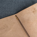 Leather Menu Cover with Elastic Band - Soft Cover