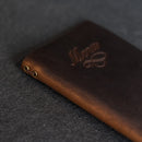 Leather Menu Cover with Elastic Band - Soft Cover