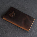 Leather Menu Cover with Elastic Band - Soft Cover