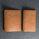 Leather Menu Cover with Elastic Band - Soft Cover