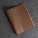 Leather Menu Cover with Elastic Band - Soft Cover