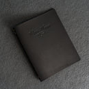 Leather Menu Cover with Elastic Band - Soft Cover