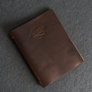 Leather Menu Cover with Elastic Band - Soft Cover