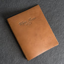 Leather Menu Cover with Elastic Band - Soft Cover