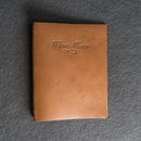 Leather Menu Cover with Elastic Band - Soft Cover