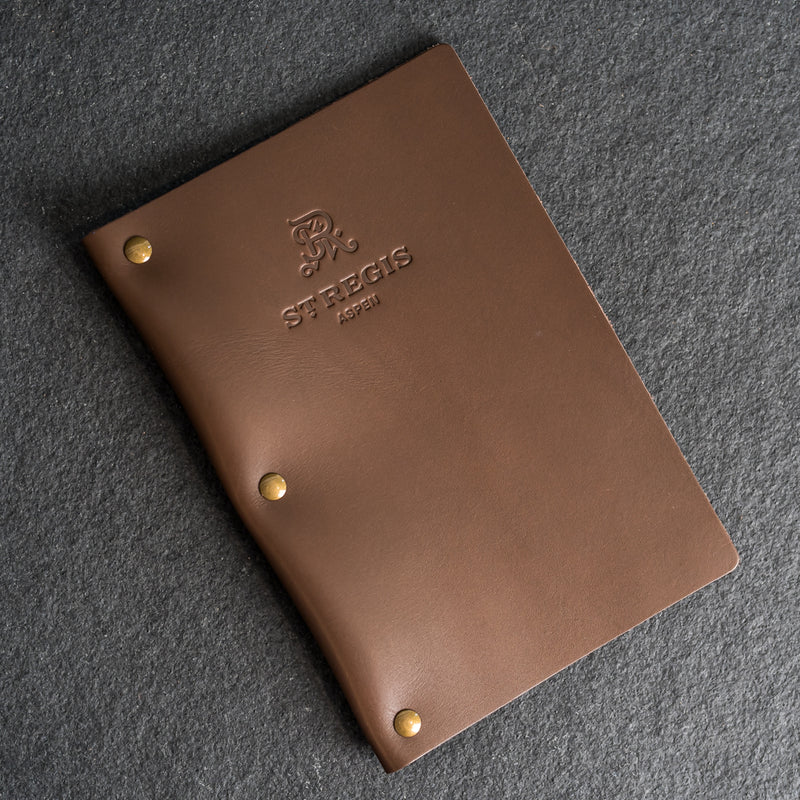 Leather Menu Cover with Chicago Screws - Soft Cover