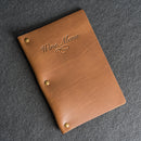 Leather Menu Cover with Chicago Screws - Soft Cover