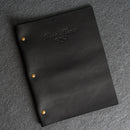 Leather Menu Cover with Chicago Screws - Soft Cover