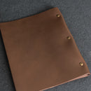 Leather Menu Cover with Chicago Screws - Soft Cover