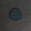 Merry Christmas Leather Coasters - 4" Round or Square - Sold individually or as a Set of 4