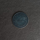 Noel Leather Coasters - 4" Round or Square - Sold individually or as a Set of 4