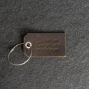 I haven't been everywhere Leather Luggage Tag