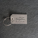 I haven't been everywhere Leather Luggage Tag