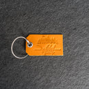 Wild Leather Luggage Tag