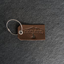 Explore Leather Luggage Tag