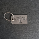 Explore Leather Luggage Tag