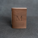 Classic Personalized Leather Pocket Journal