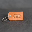 Personalized Leather Luggage Tags