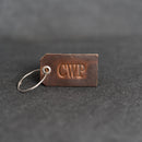 Weddings - Personalized Leather Luggage Tag Place Cards/Favors