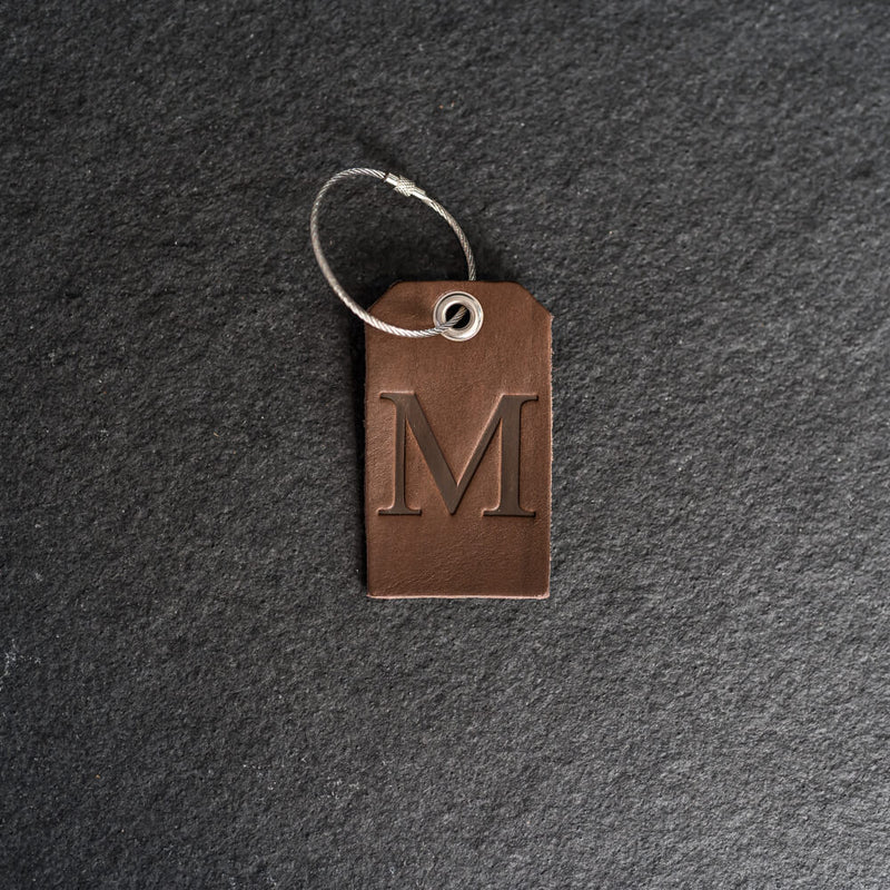 Personalized Leather Luggage Tags