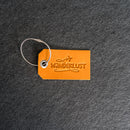 Wanderlust Leather Luggage Tag