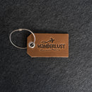 Wanderlust Leather Luggage Tag