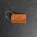 Wanderlust Leather Luggage Tag