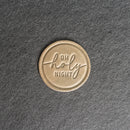 O Holy Night Leather Coasters - 4" Round or Square - Sold individually or as a Set of 4