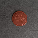 O Holy Night Leather Coasters - 4" Round or Square - Sold individually or as a Set of 4