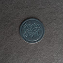 Merry & Bright Leather Coasters - 4" Round or Square - Sold individually or as a Set of 4