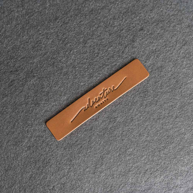 Adventure Awaits - Leather Bookmark