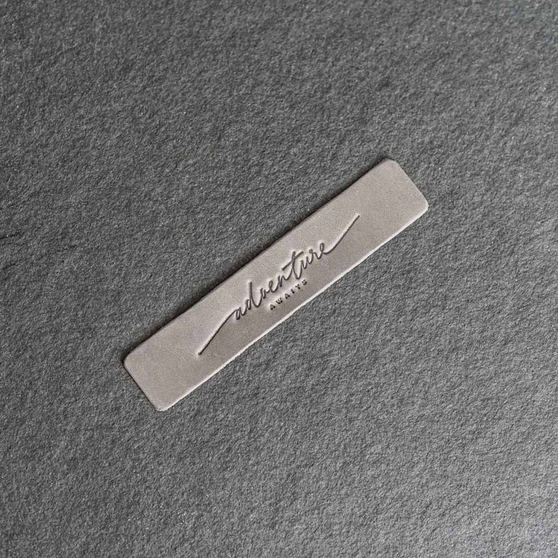 Adventure Awaits - Leather Bookmark