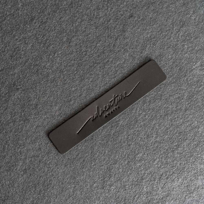 Adventure Awaits - Leather Bookmark