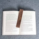 Adventure Awaits - Leather Bookmark