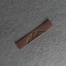 Mountain Range - Leather Bookmark