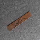 Shop Best Mountain Range - Leather Bookmark
