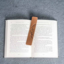 Mountain Range - Leather Bookmark