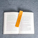 Mountain Range - Leather Bookmark